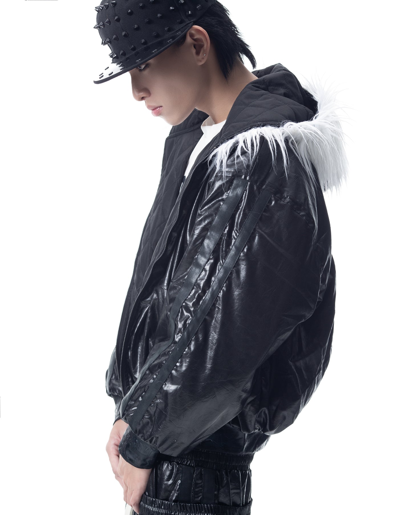 </2 FUR TRACK BOMBER JACKET