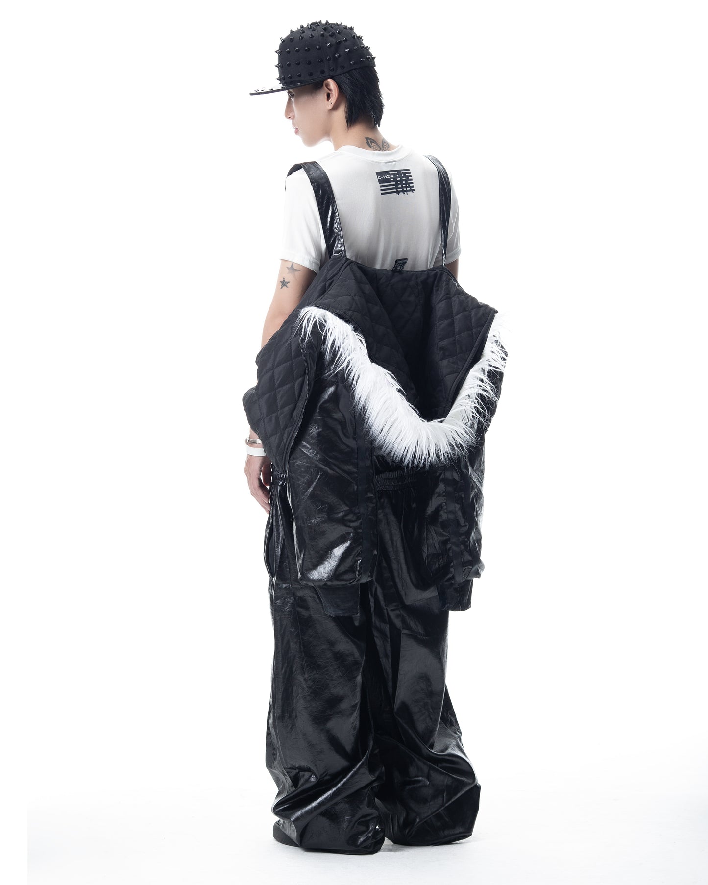 </2 DOUBLE WAIST TRACK PANTS