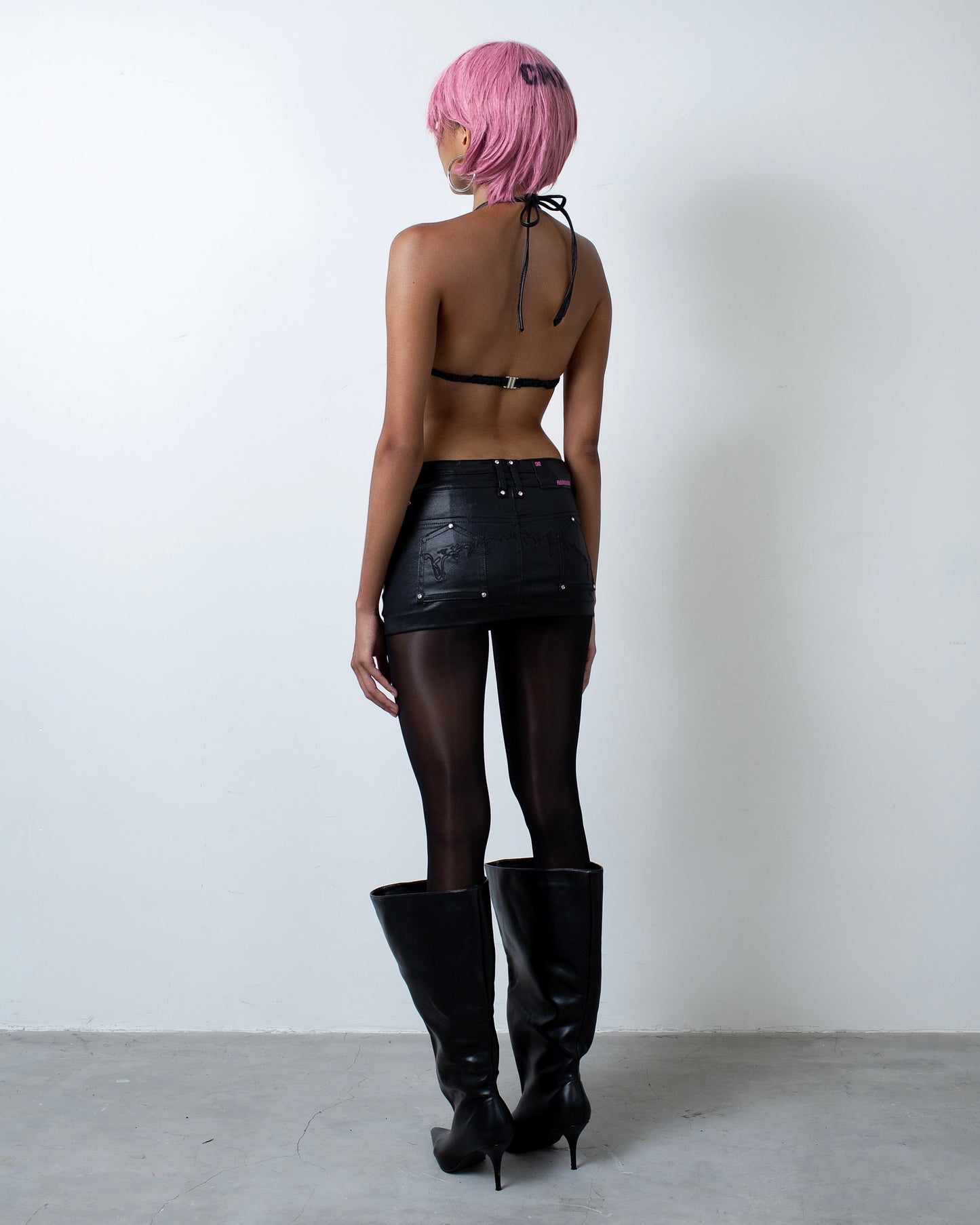 MÅFIÅ LEATHER SKIRT