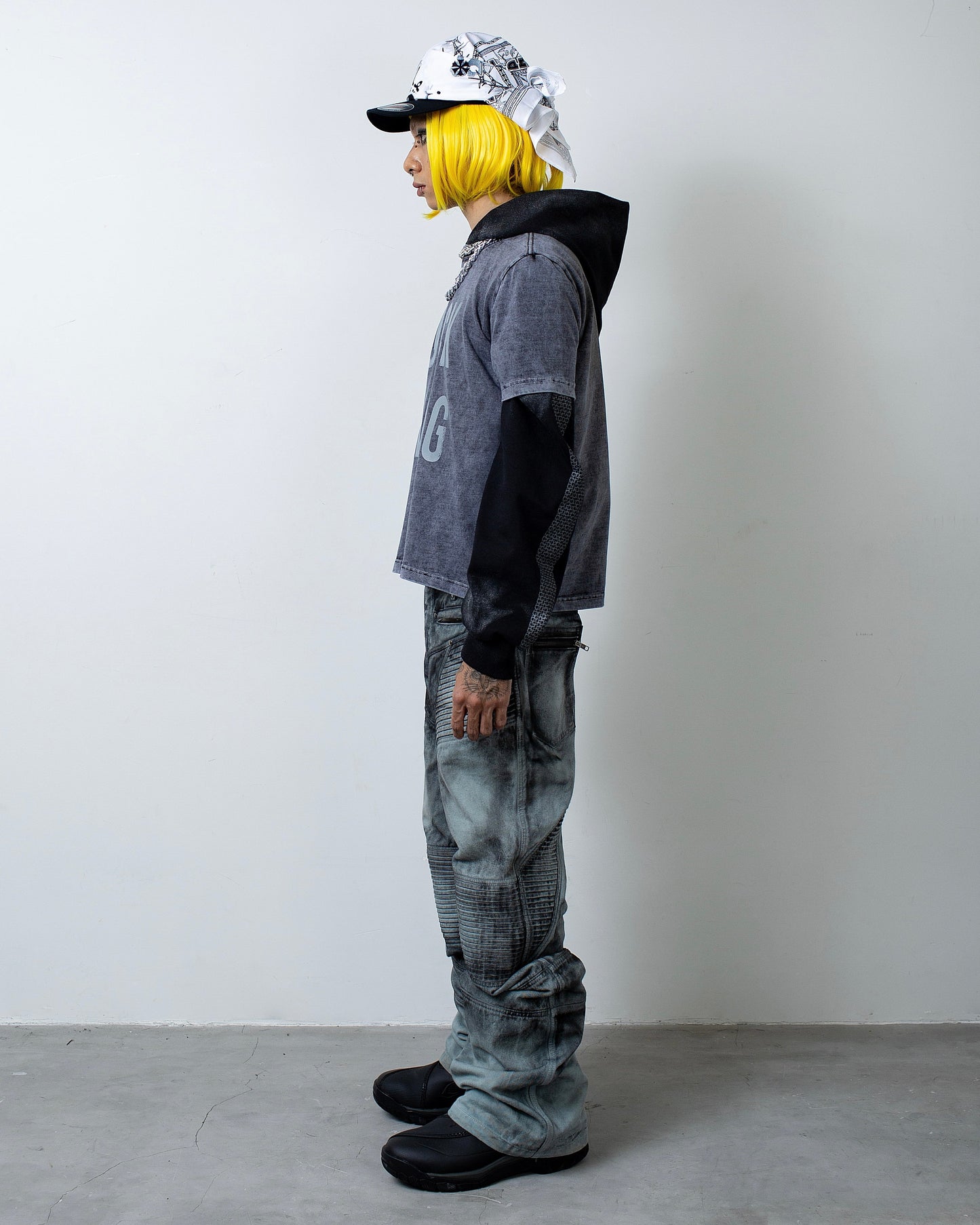 MÅFIÅ BIKER JEANS (DIRTY GREY)