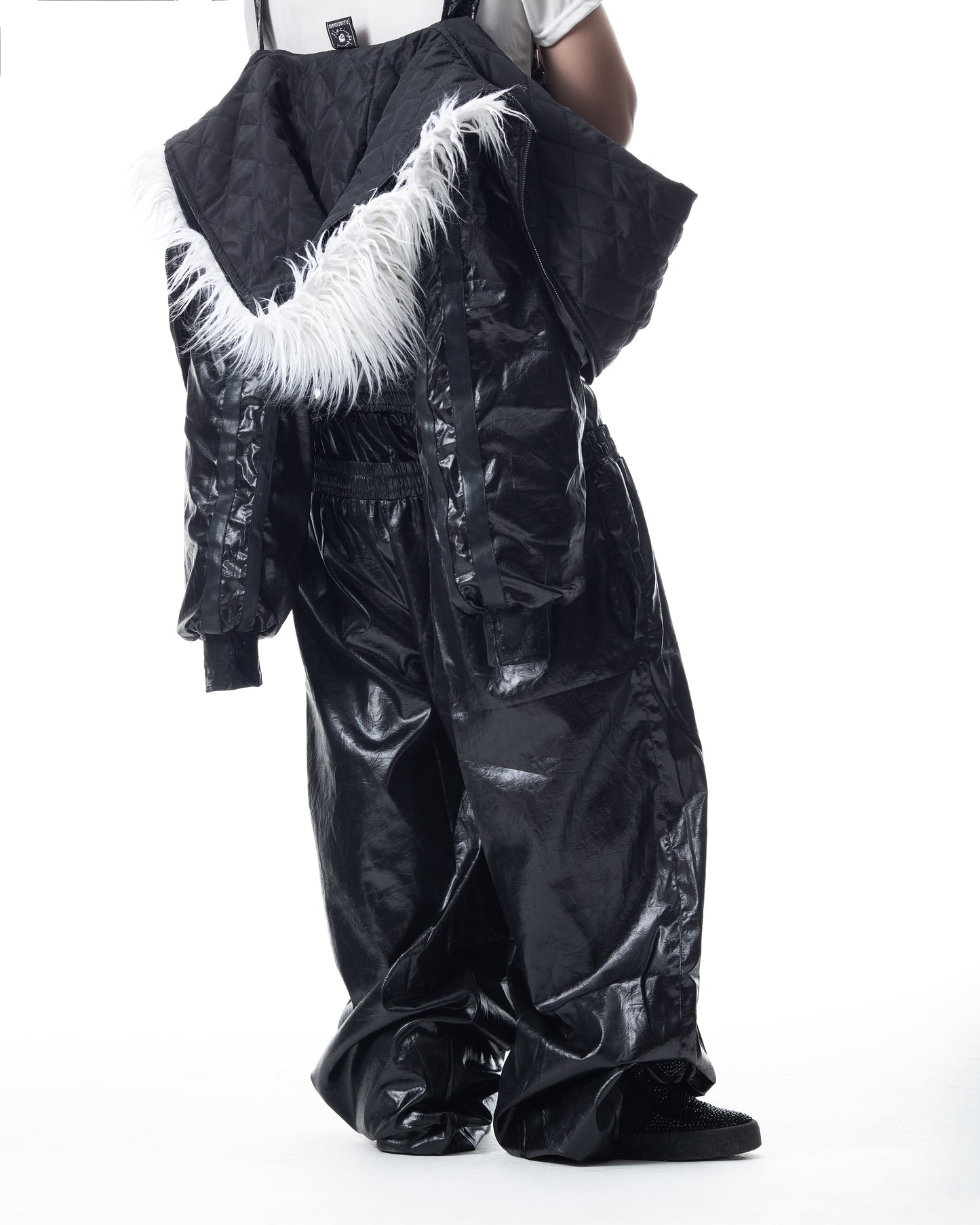 </2 FUR TRACK BOMBER JACKET