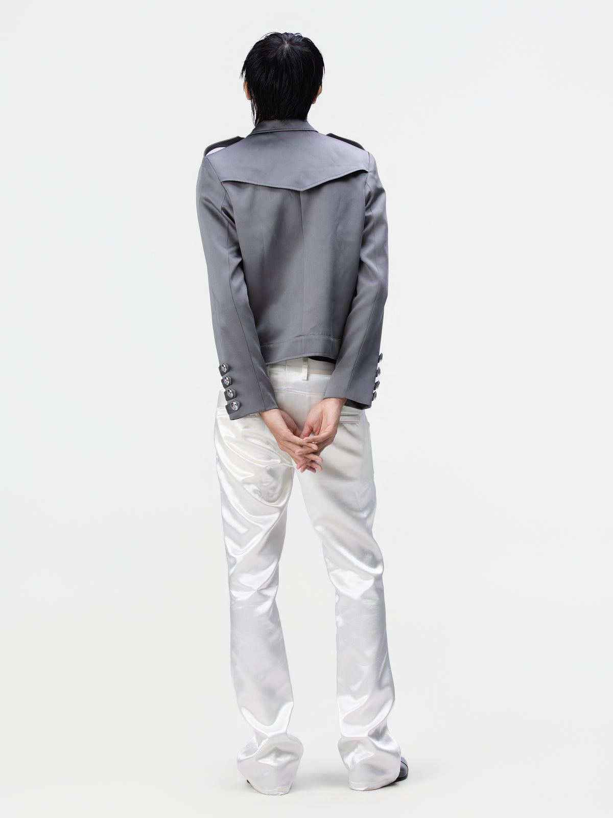 Cavalier Epaulet Jacket (Grey)