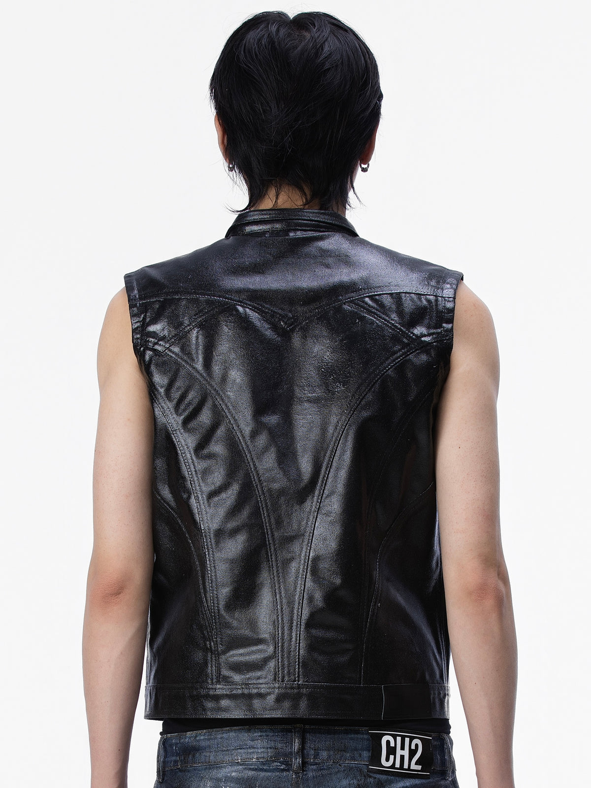Luster Noir Vest