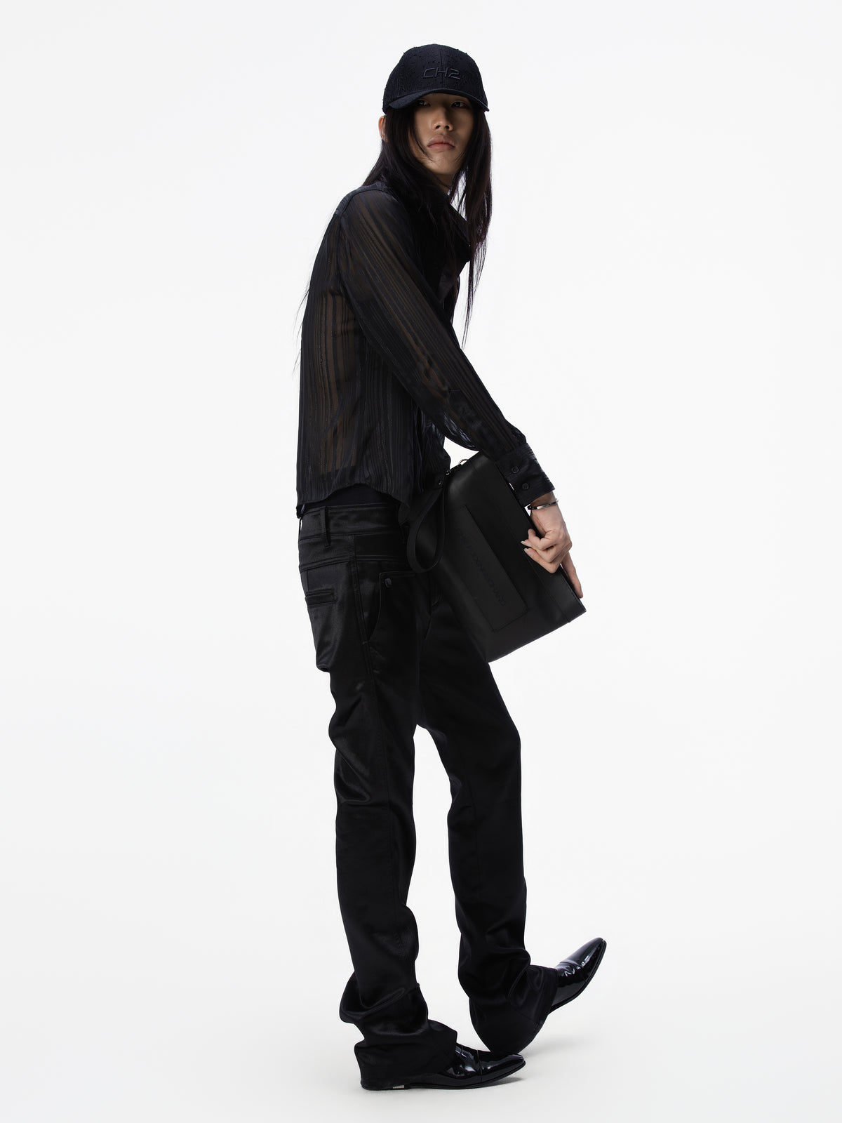 BOYPHO Gloss Trousers (Black)