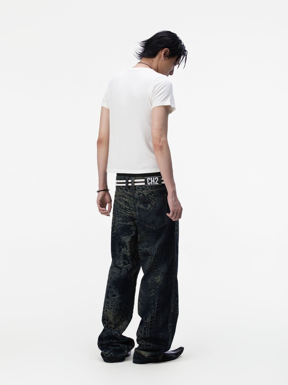 Abstract Laser Denim