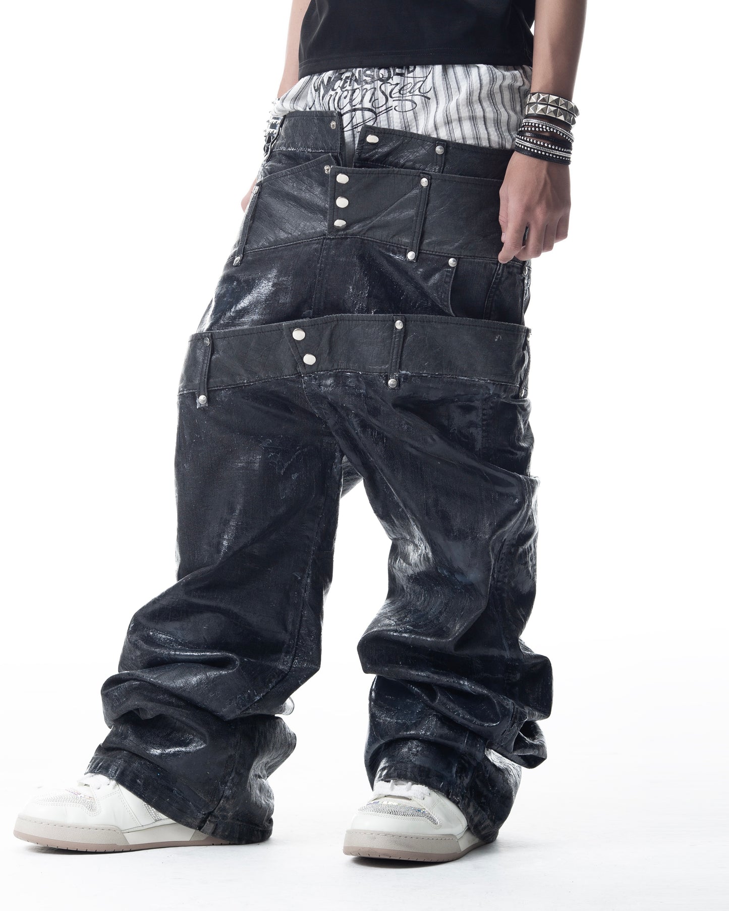 </2 TRIPLE WAISTBAND JEANS (PRE-ORDER)