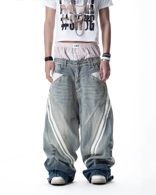 </2 BLUE TRACK JEANS