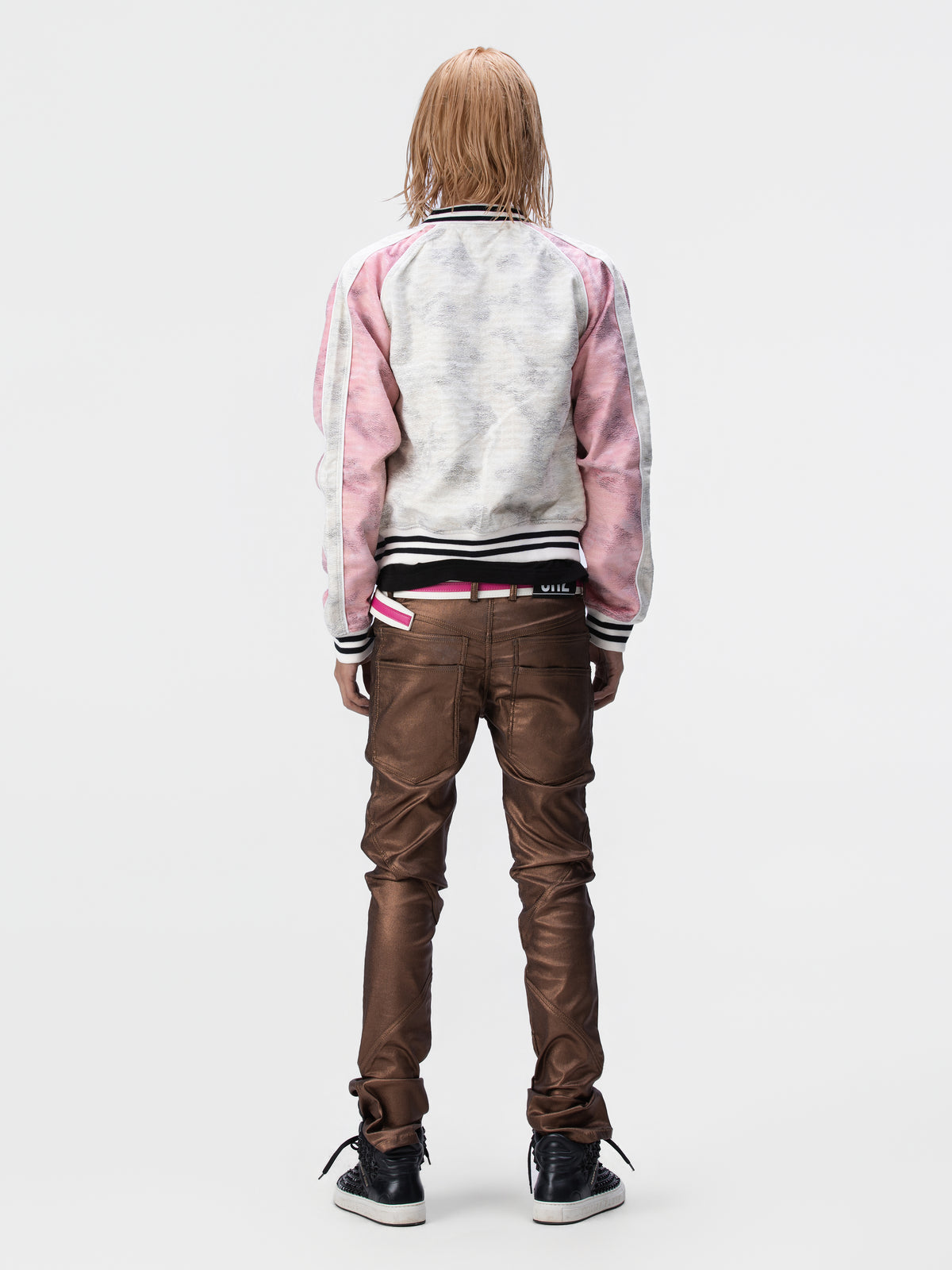 BOYPHO Gloss Skinny Pants (Brown)