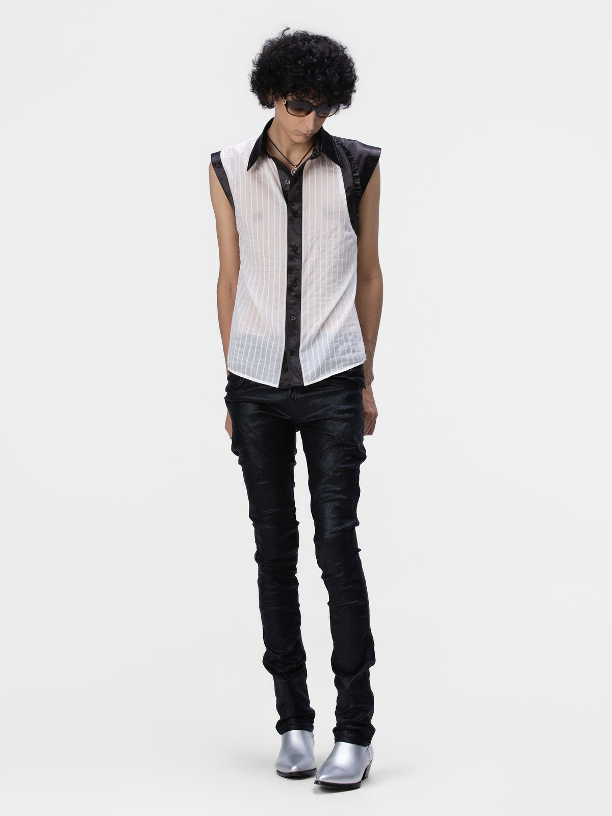 BOYPHO Glitter Skinny Pants