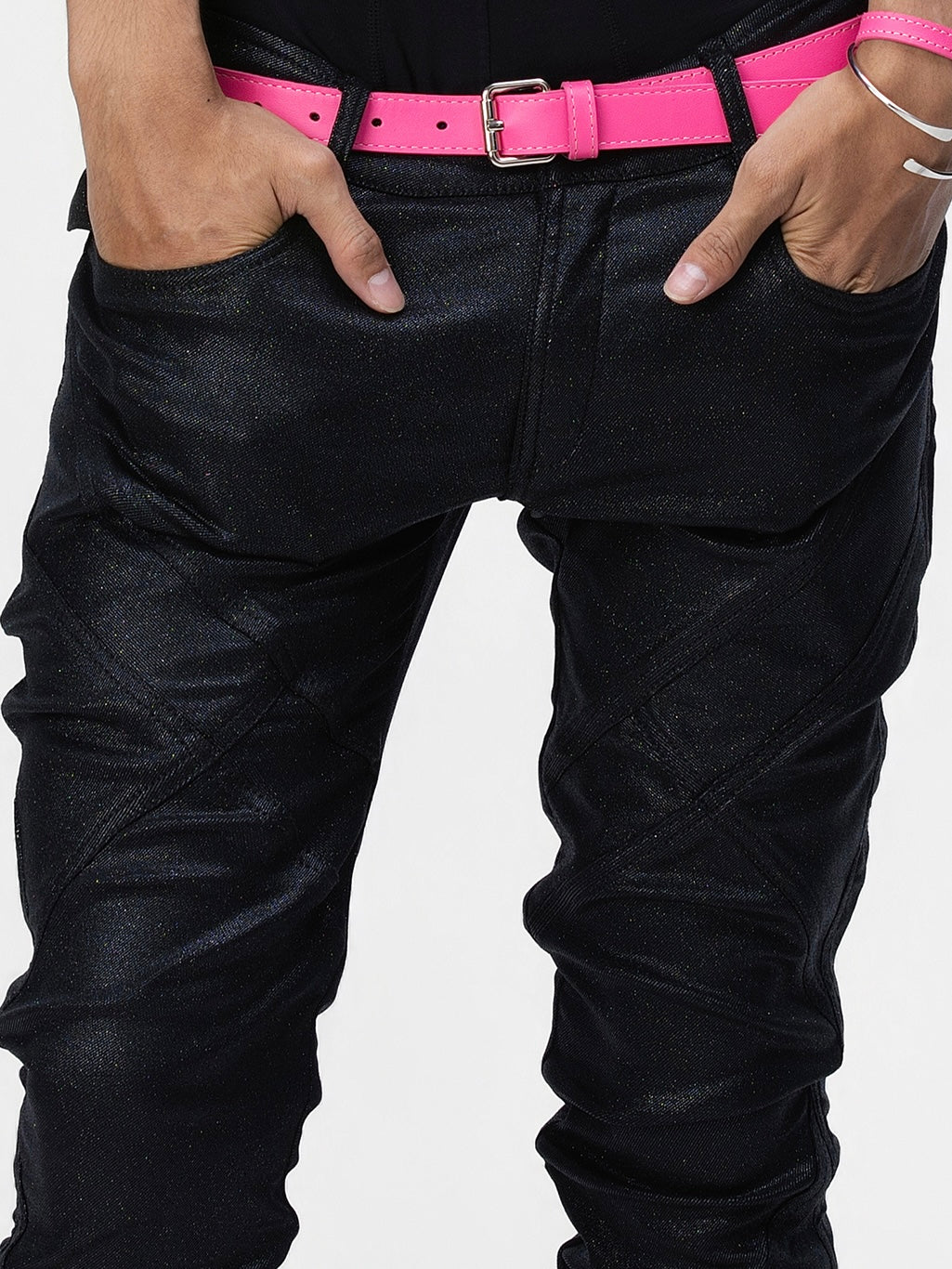 BOYPHO Glitter Skinny Pants