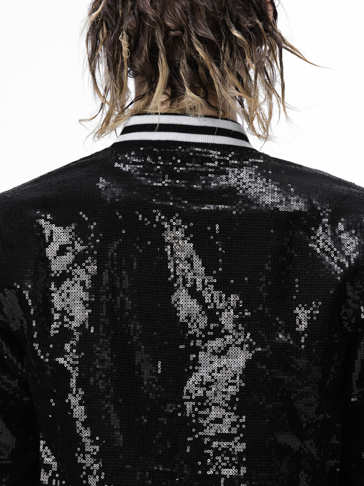 BOYPHO Sequin Bomber Jacket
