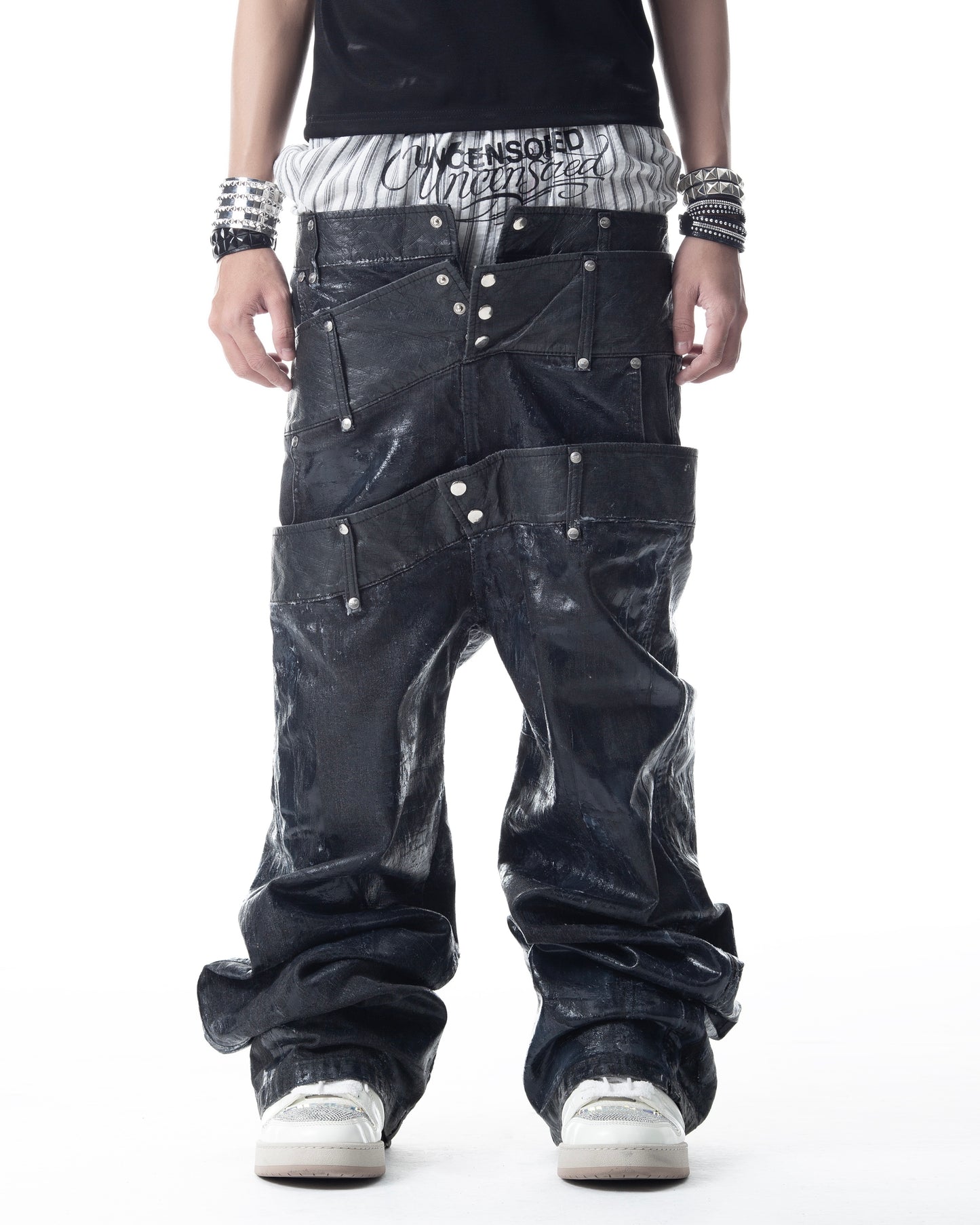 </2 TRIPLE WAISTBAND JEANS (PRE-ORDER)