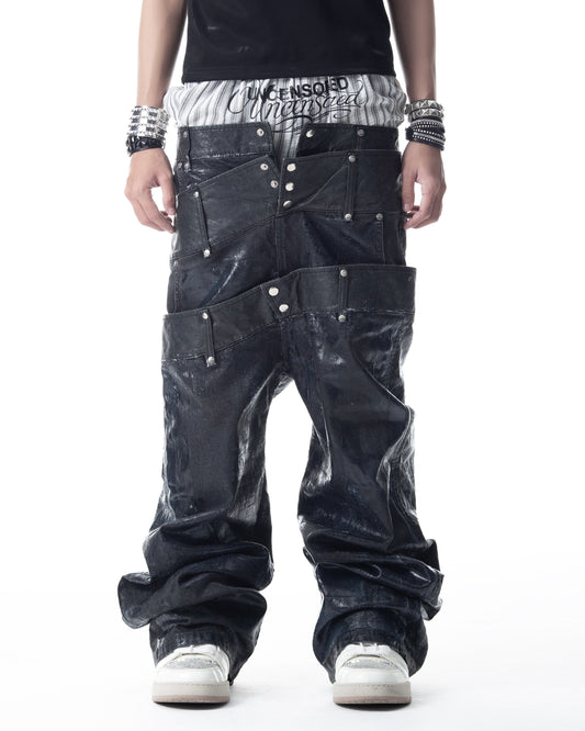 </2 TRIPLE WAISTBAND JEANS (PRE-ORDER)