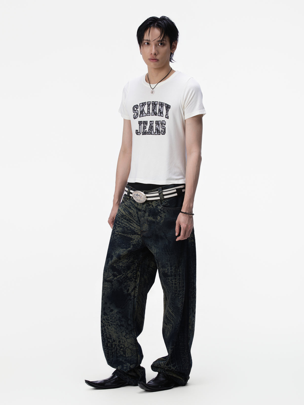 Abstract Laser Denim