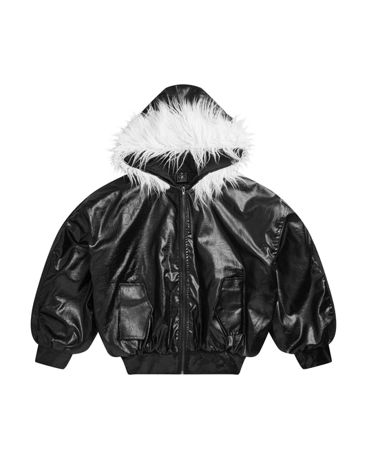 </2 FUR TRACK BOMBER JACKET