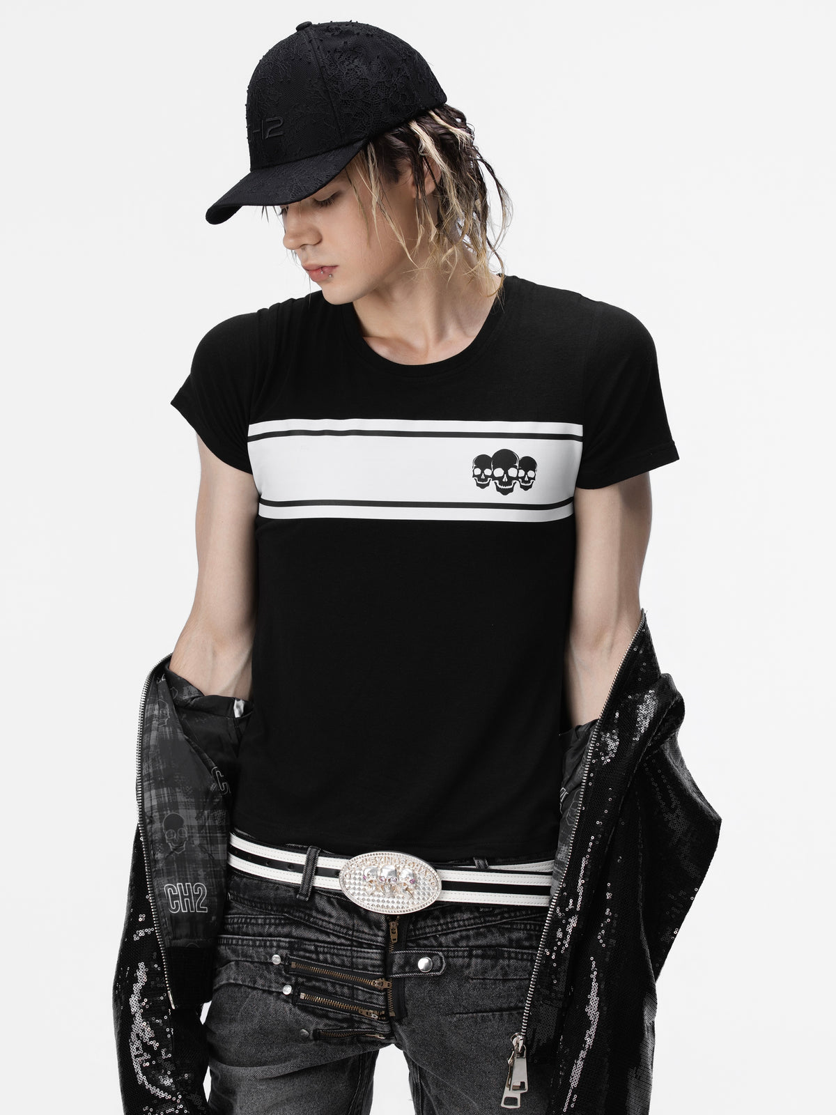 BOYPHO Trinity Skull T-Shirt