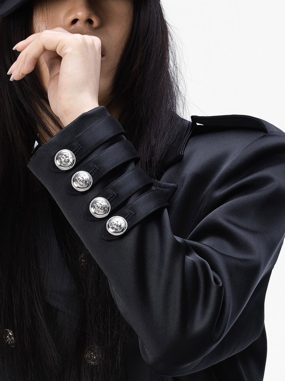Cavalier Epaulet Jacket (Black)