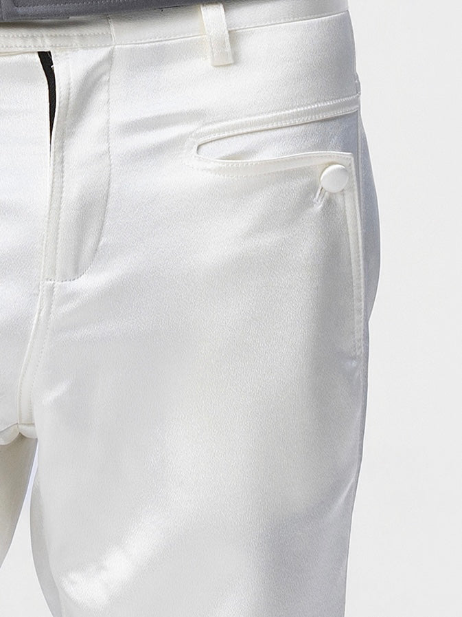 BOYPHO Gloss Trousers (White)