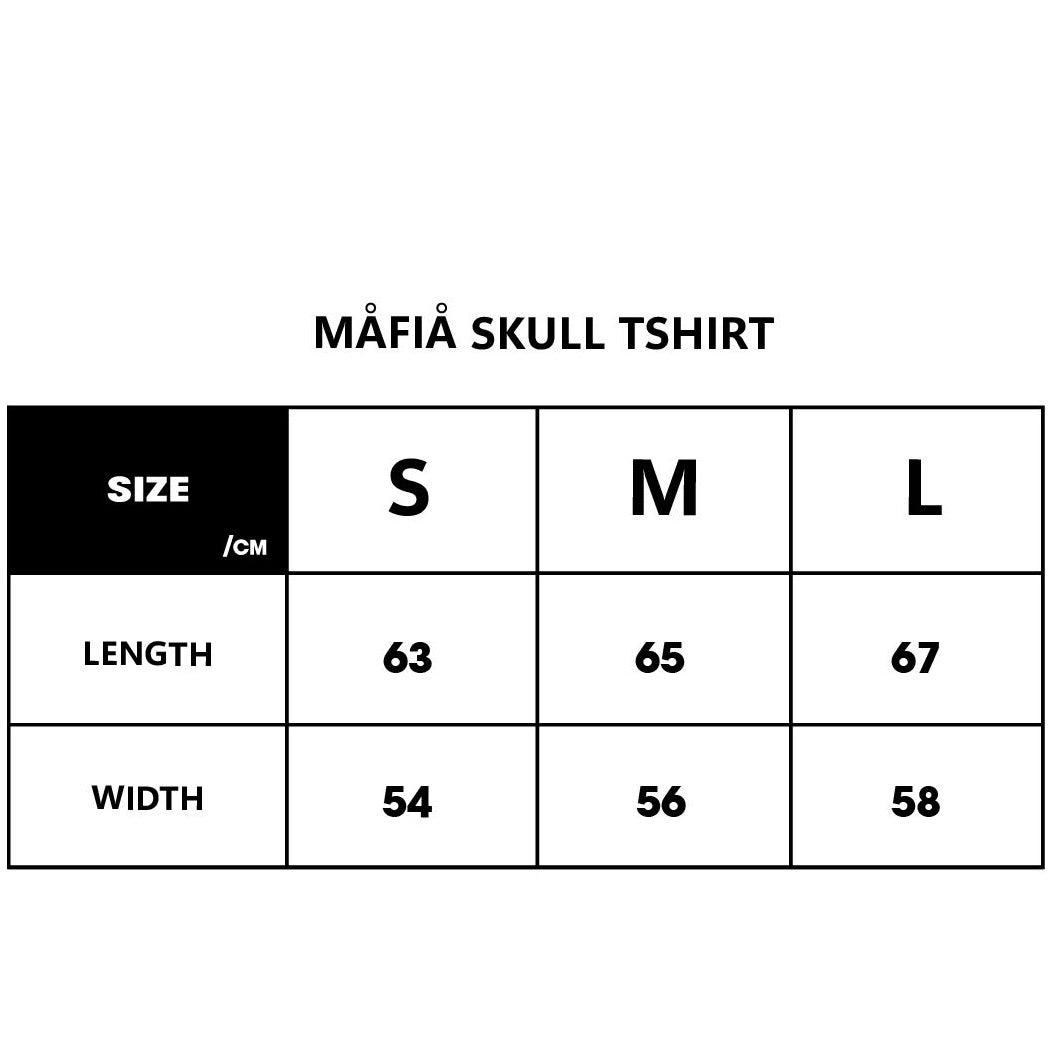 MÅFIÅ SKULL TSHIRT (BLACK)