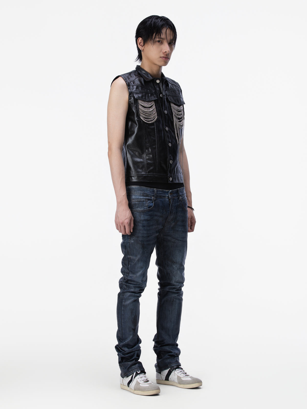 Luster Noir Vest