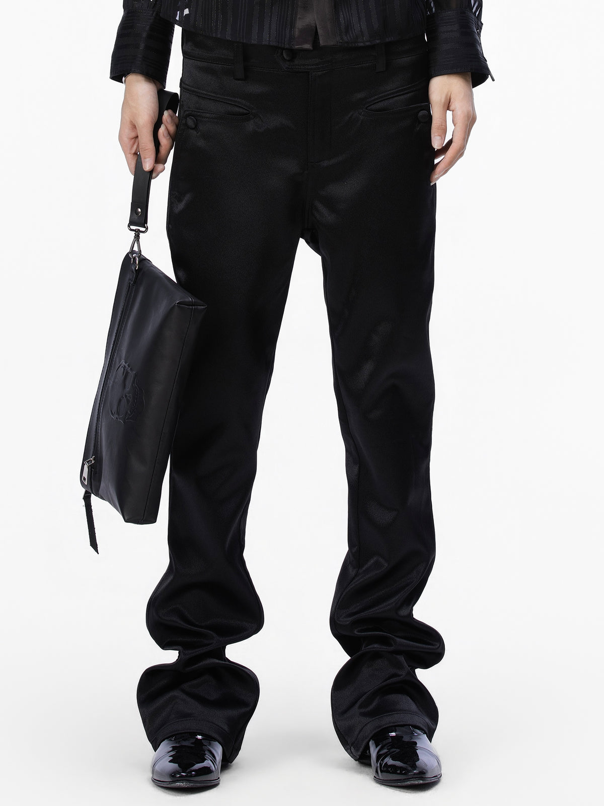 BOYPHO Gloss Trousers (Black)