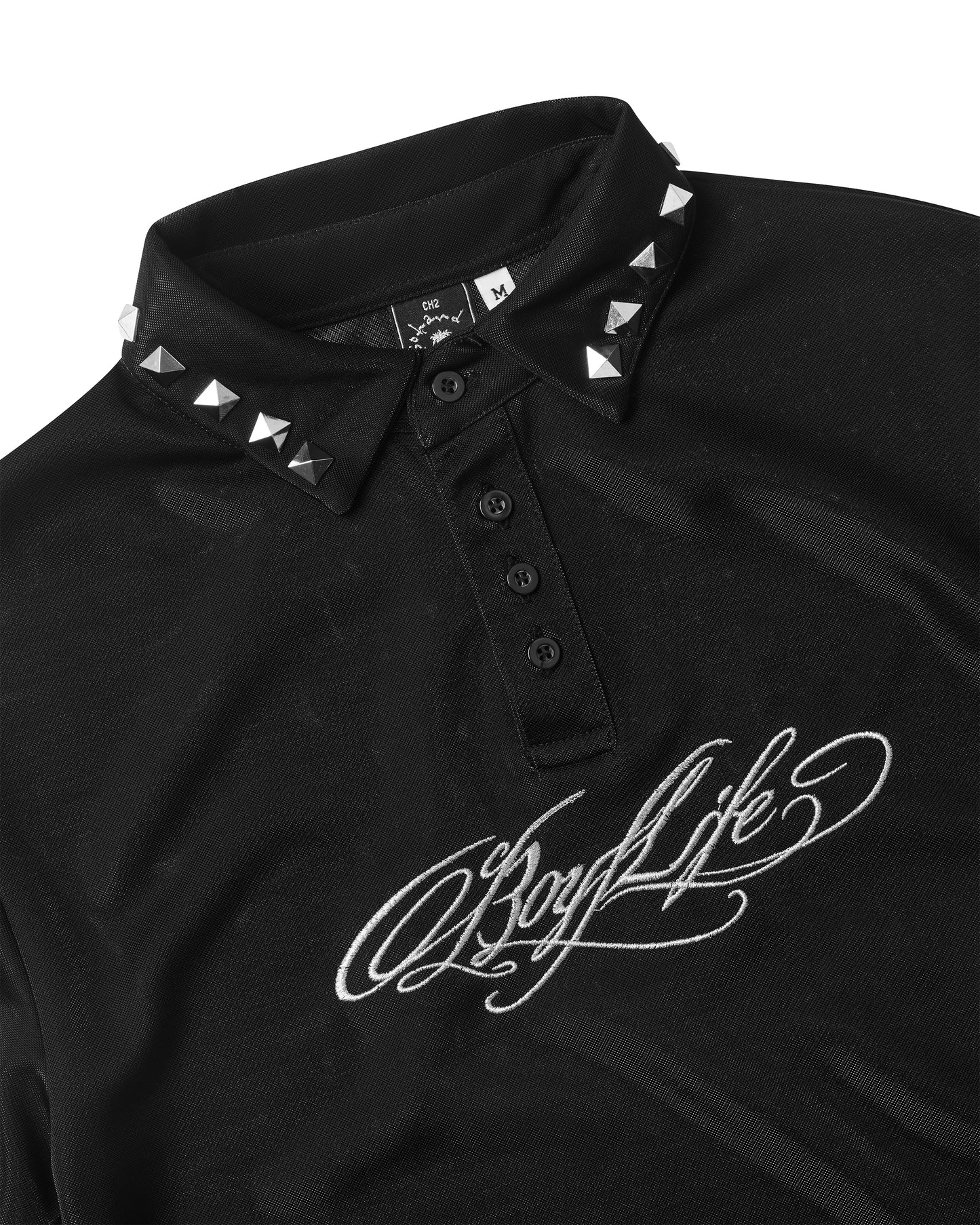 </2 BOYLIFE STUDDED POLO