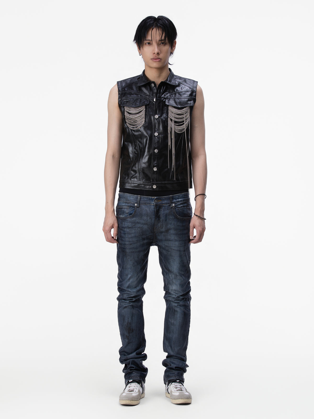 Luster Noir Vest