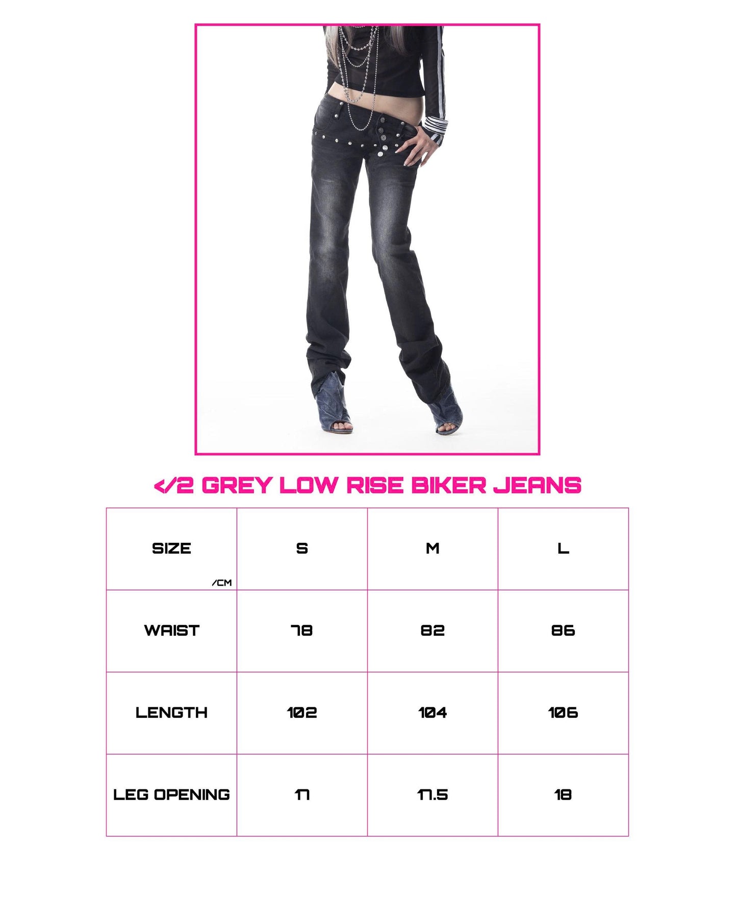 </2 LOW RISE SKINNY BIKER JEANS