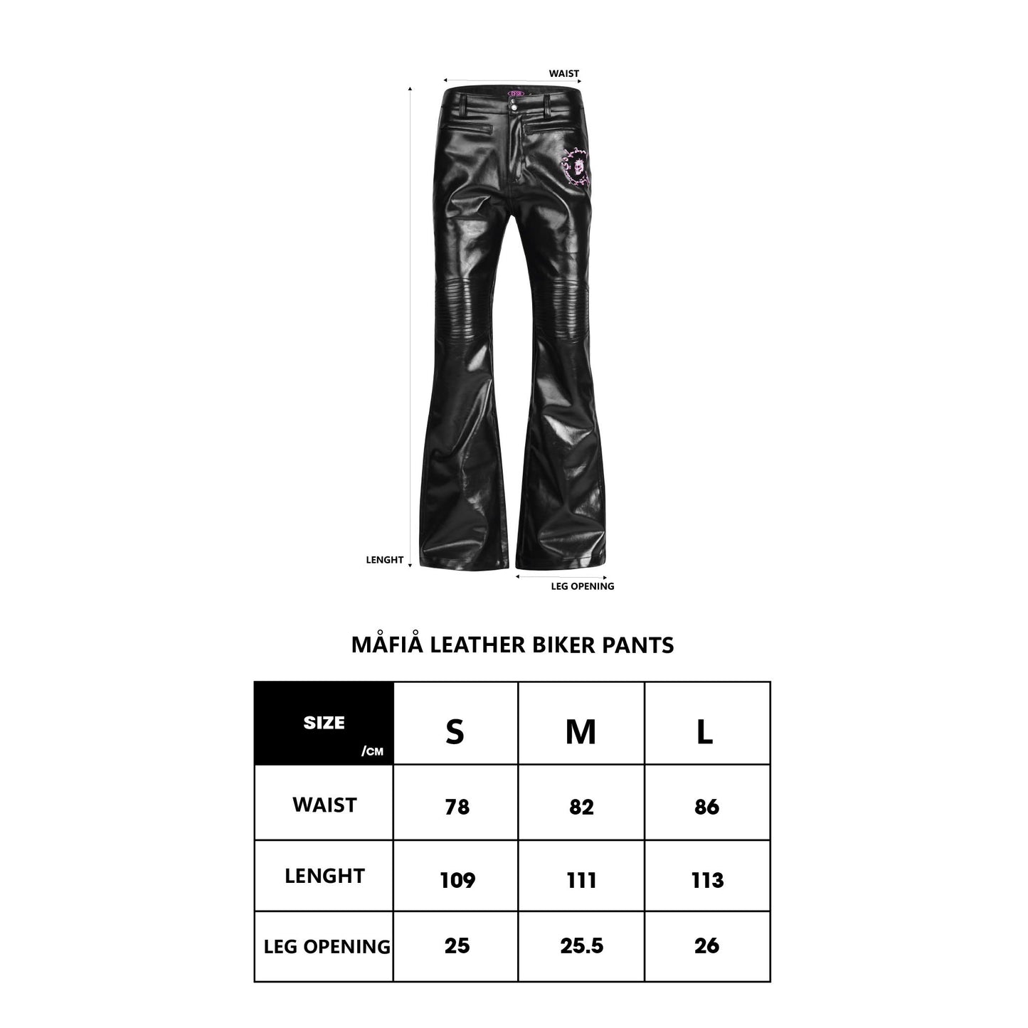 MÅFIÅ BIKER LEATHER PANTS