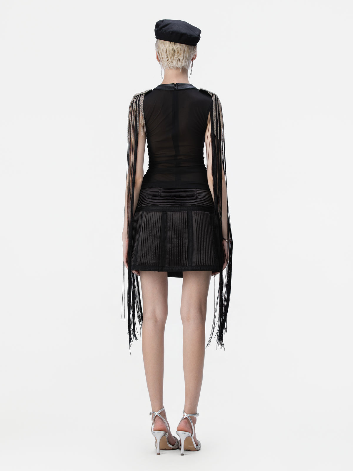 QUYCO Pleated Mini Skirt
