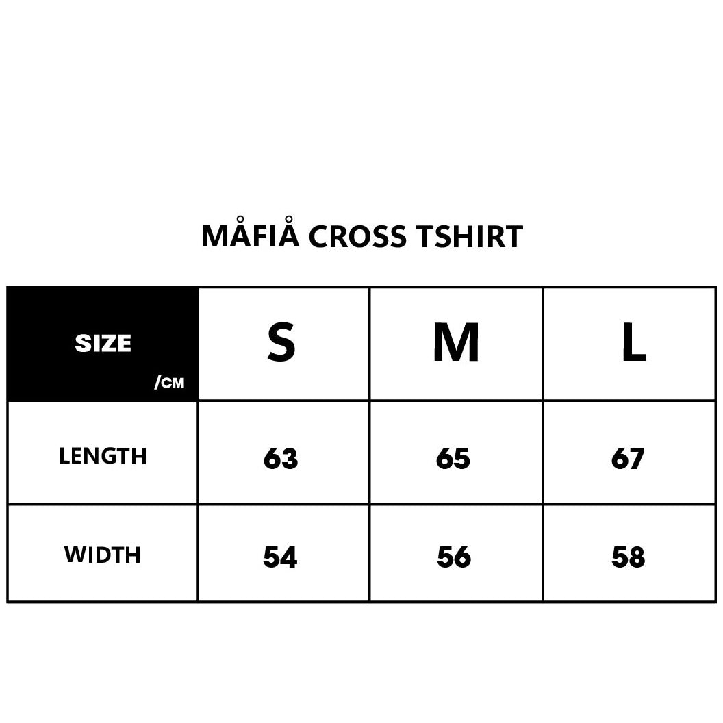 MÅFIÅ CROSS TSHIRT (BLACK)