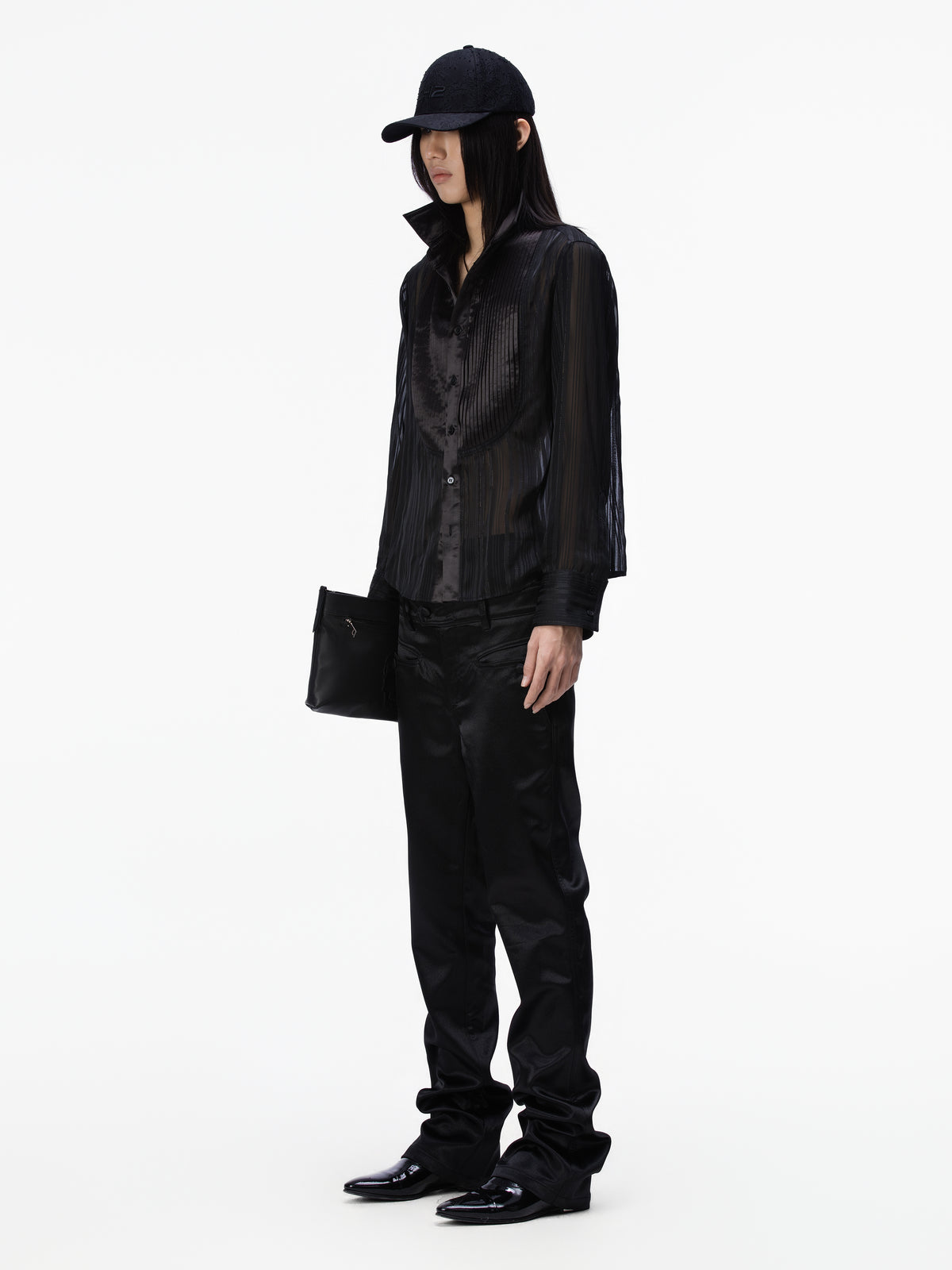 BOYPHO Gloss Trousers (Black)