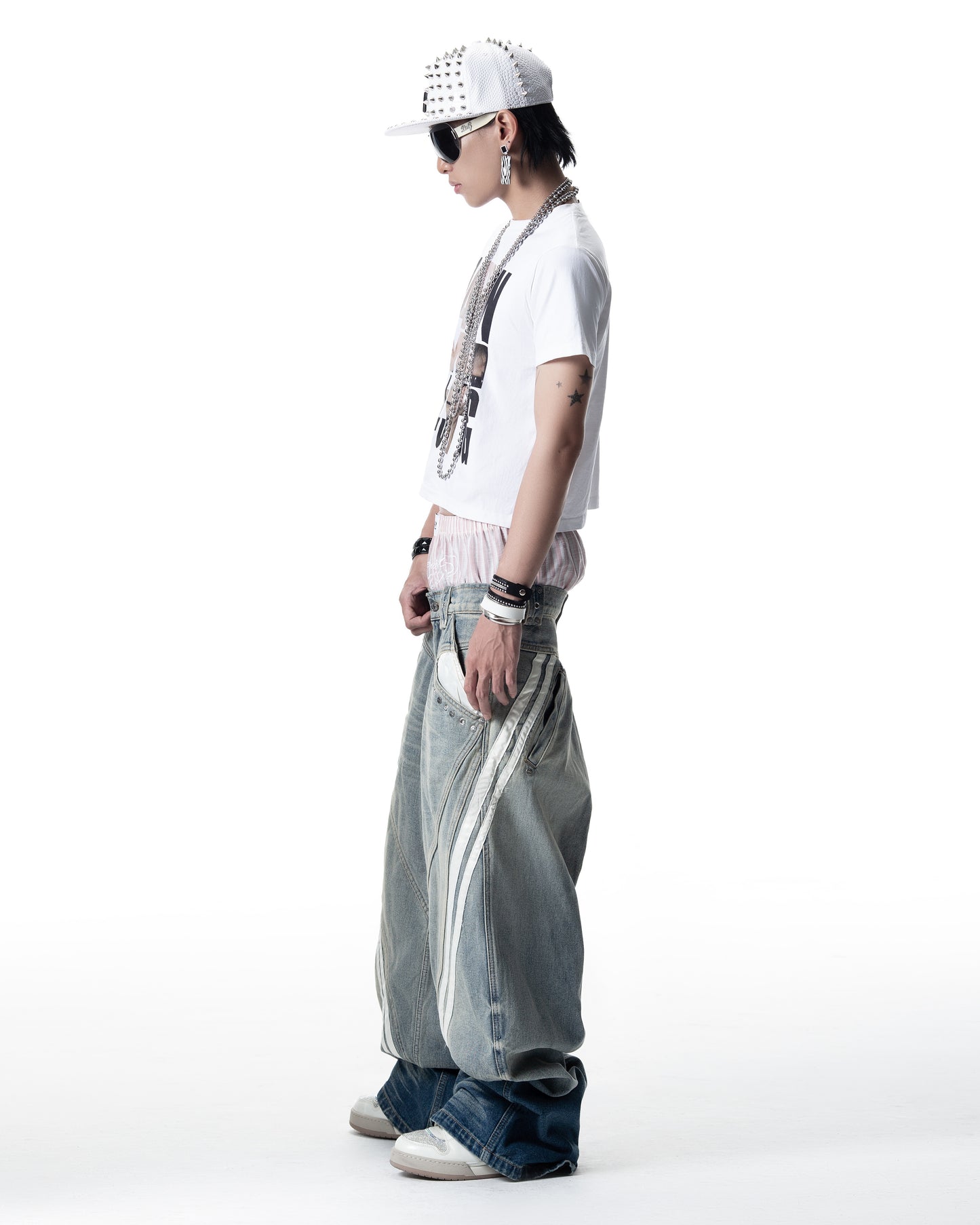 </2 BLUE TRACK JEANS