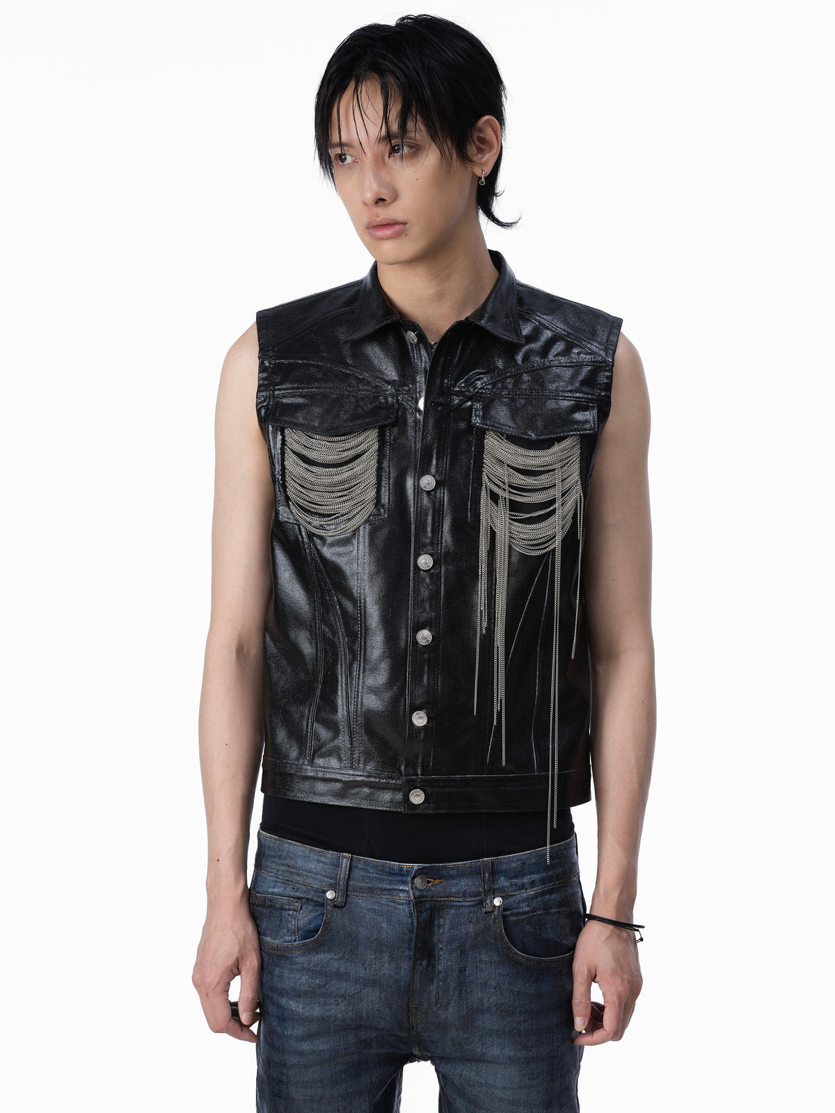 Luster Noir Vest