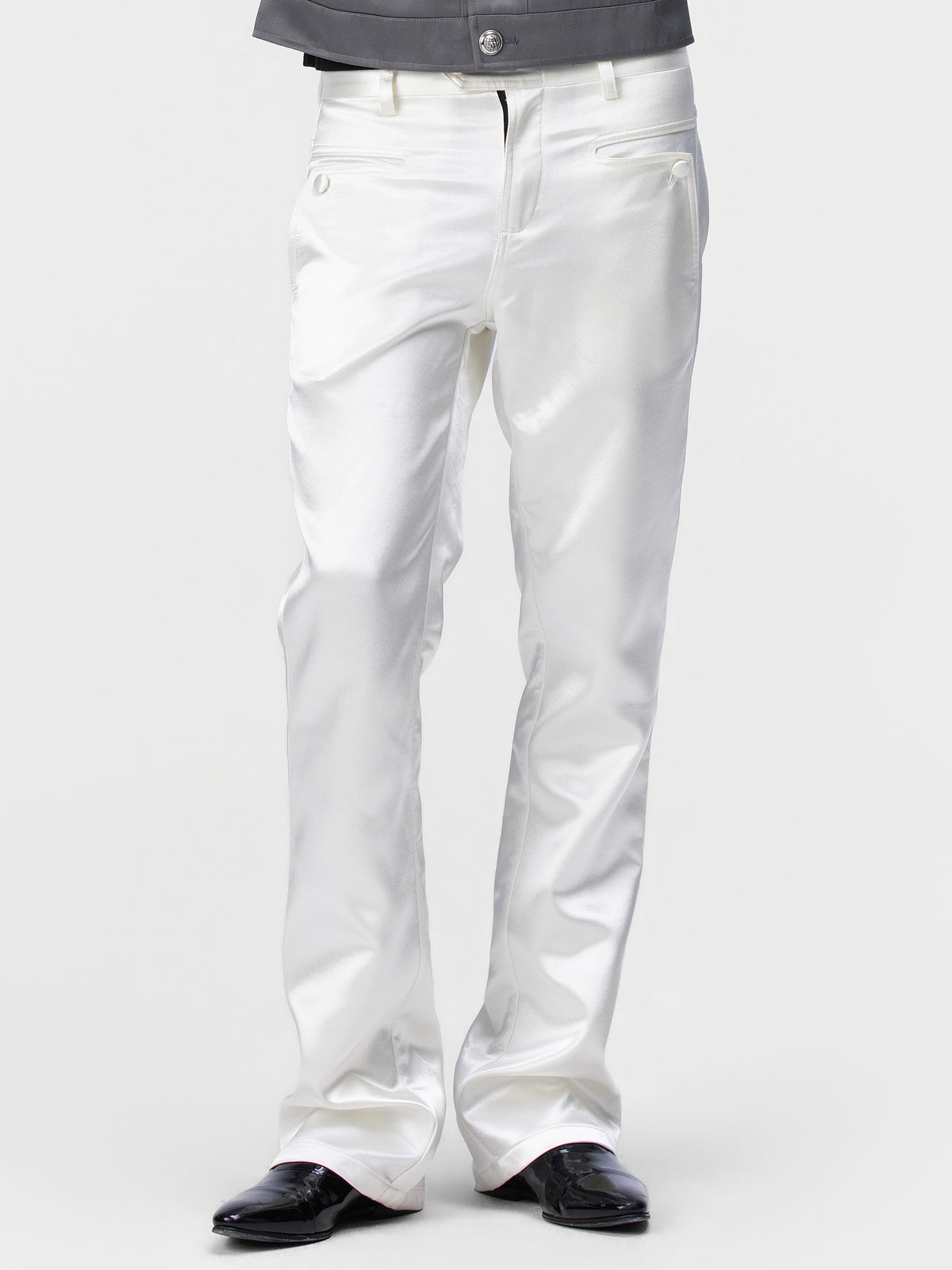 BOYPHO Gloss Trousers (White)