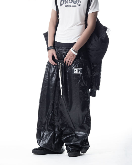 </2 DOUBLE WAIST TRACK PANTS