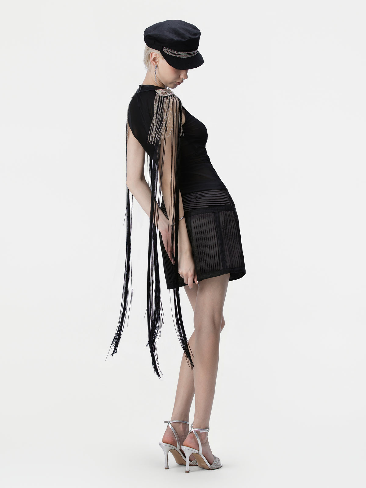 QUYCO Cascade Fringe Top