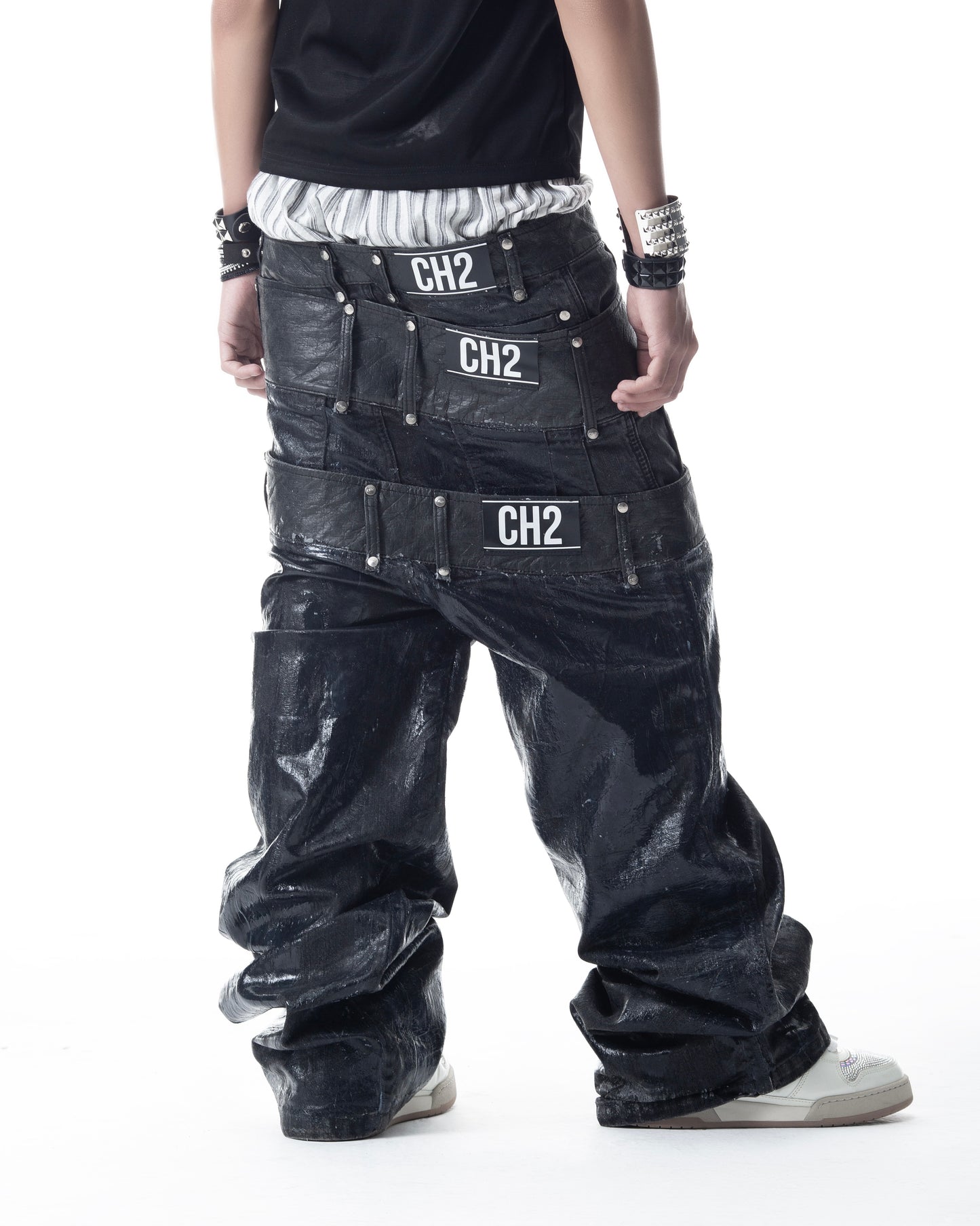 </2 TRIPLE WAISTBAND JEANS (PRE-ORDER)