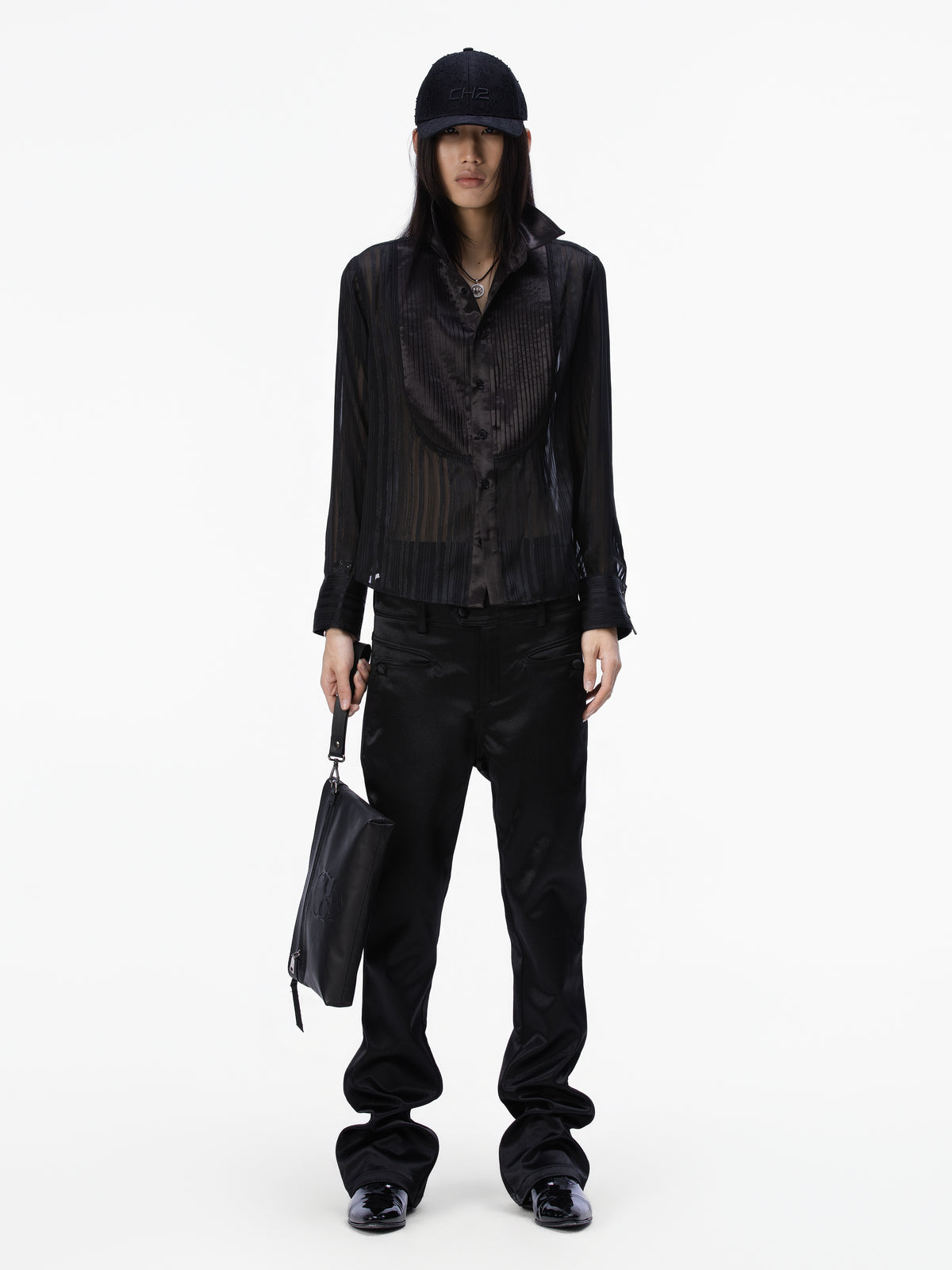 BOYPHO Gloss Trousers (Black)