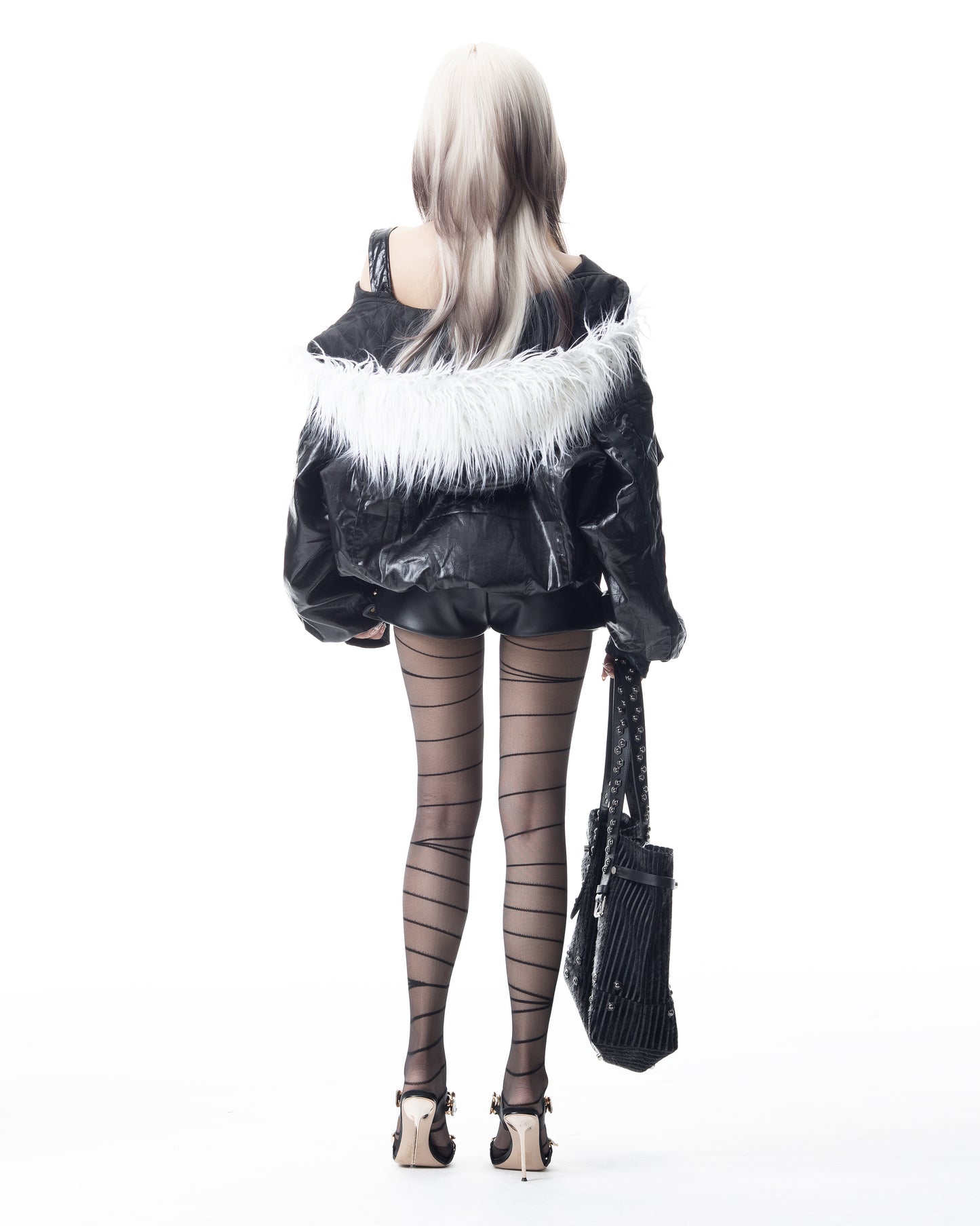 </2 FUR TRACK BOMBER JACKET
